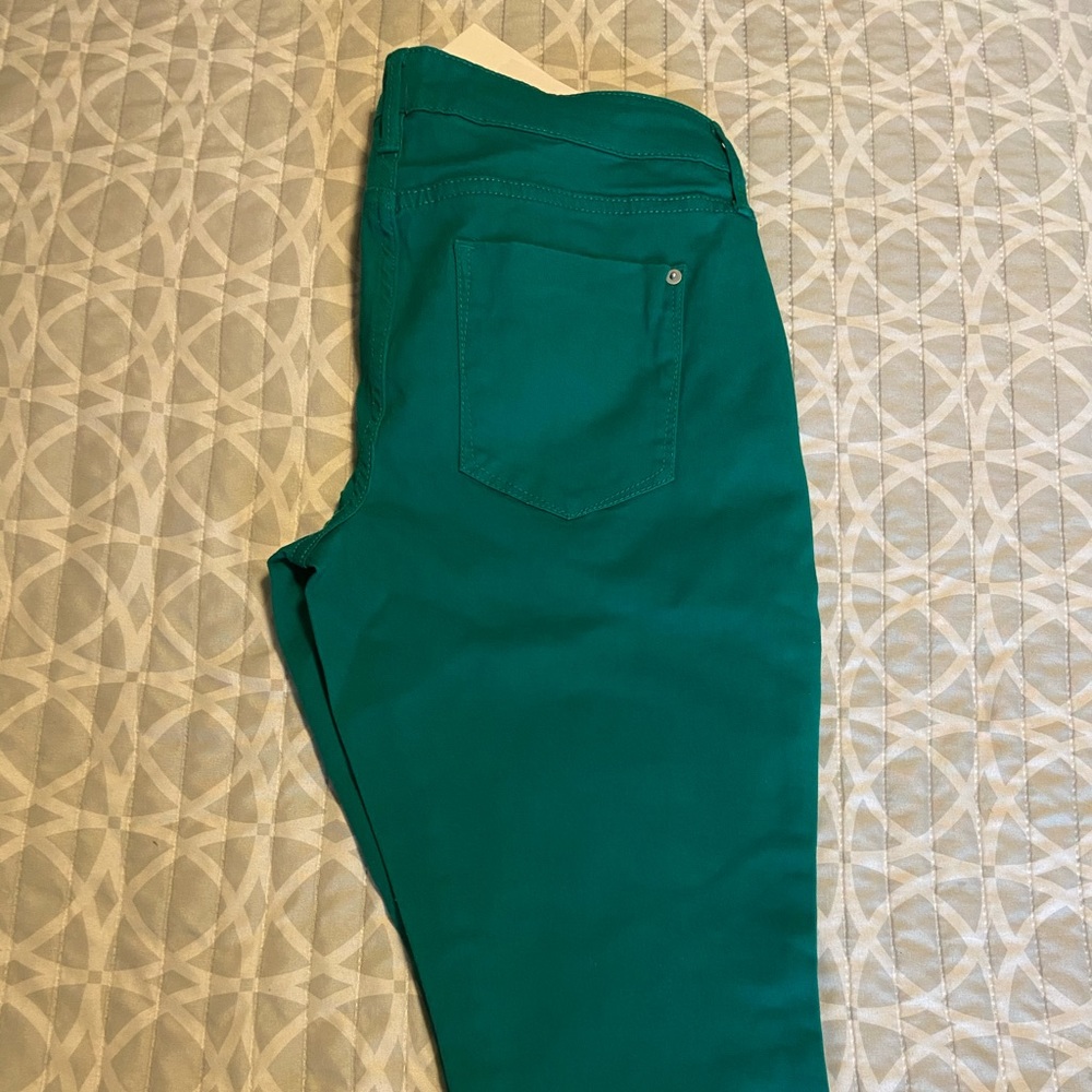 Size 29 Justfab turquoise pants